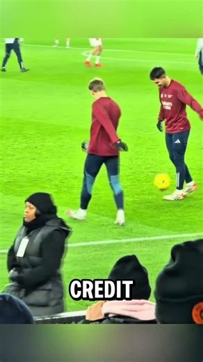 Odegaard’s Fake Pass Is Pure Magic! #soccer #soccershort