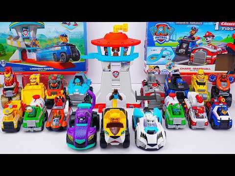 Paw Patrol Toys Unboxing Series ASMR | Paw Patrol Cat Pack Lookout Tower Set | Cat Pack Vehicles Toy
