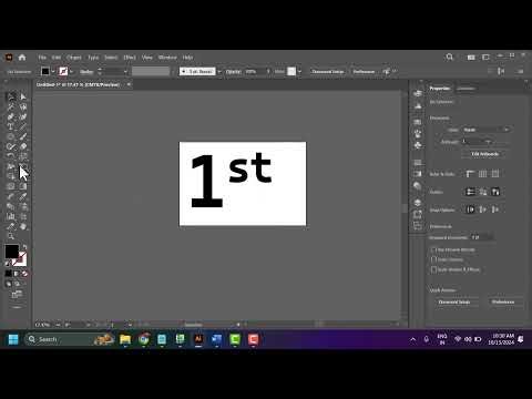 How to create Superscript and Subscript in Illustrator