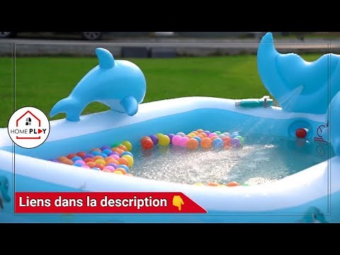 Piscine Gonflable pour Enfants avec Jets