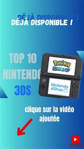 Quel est le TOP 10 des JEUX nintendo 3ds ? #nintendo #pokemon #3ds #gaming