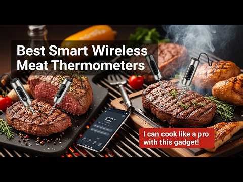 TOP 5 Best Smart Wireless Meat Thermometers 2026 | Smart Wireless Meat Thermometers That Never Miss