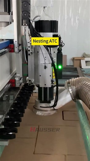 One Nesting ATC machine for all your panel cutting needs #wood #woodmachinery #woodcutting