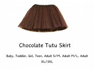 Chocolate 3-layer Tutu Skirts - 7 Sizes!, Baby to Plus Size Women's Tutus; Fun Run Tutu, Dance Tutu, Costume Tutus - Etsy