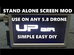 UPair One USE FPV SCREEN ON ANY 5.8 DRONE Controller tear down SCREEN MOD