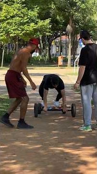 How to ride a hoverboard #fitness #calisthenics