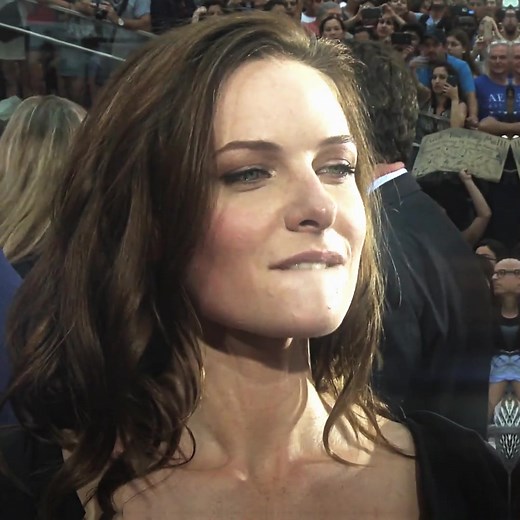 Rebecca Ferguson Sensual Lip Bite and Body Moments