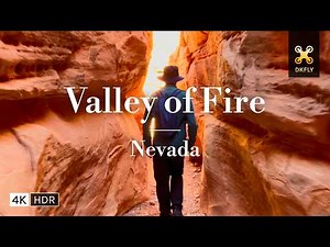 VALLEY OF FIRE – Incredible Red Rock Landscapes in Nevada | Drone 4K