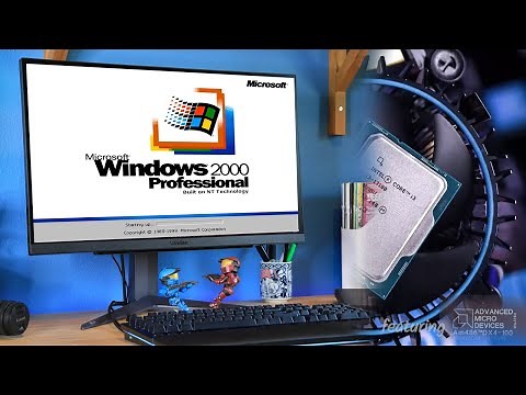 Windows 2000 on a Modern PC: Nostalgia Meets Intel 13th Generation CPU