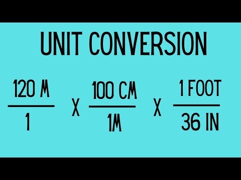Unit Conversion with Multiple Conversion Factors