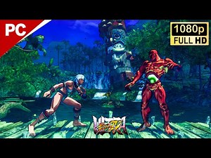 Ultra Street Fighter 4 | Elena vs Seth & Poison | PC Gameplay