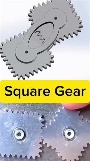 Square Gear — Does It Actually Work?! 🔧⚙️ #shorts