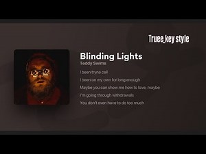Teddy Swims - Blinding Lights (truee_key style)