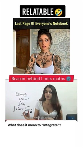 “Math wasn’t hard… staying focused was 😂.” #funny #usa #school #maths #memes #distraction