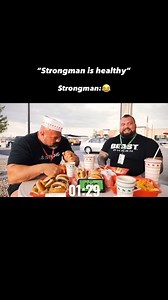 1.7M views · 11K reactions | Whoever said strongman is healthy is out of their mind 藍 | Brian Shaw | Facebook