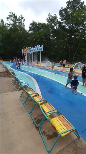Wanna See A Cute Splash Pad?? Check Out the Lil' Surfer's at Water Country USA.