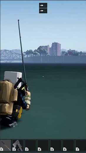 How to Fish in Deadpoly. #shorts
