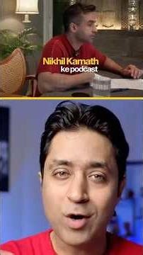 Sam Altman's SECRET Advice for SUCCESS with Nikhil Kamath