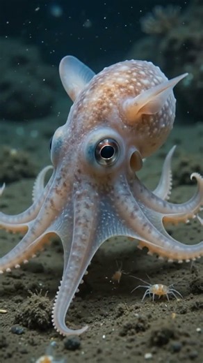 The Deep Sea's Flying Octopus | Meet the Dumbo Octopus #marinelife