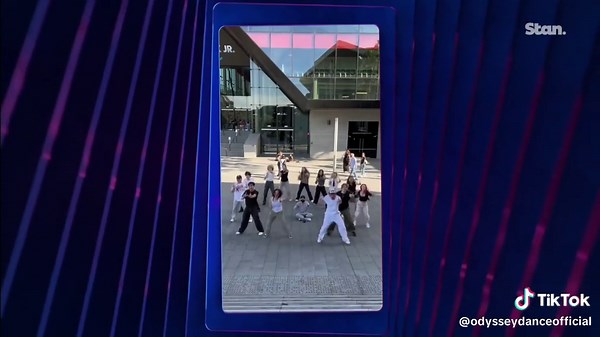 tonight at the @TikTok Australia awards, a few of our ODYSSEY tiktoks were featured during the show! we are so honoured and so excited to see our little dance crew up on the big screen! a massive thank you to @Dancers Alley Sydney @tiktokentcent !! here’s the snippet they played on the night 🧡🧡