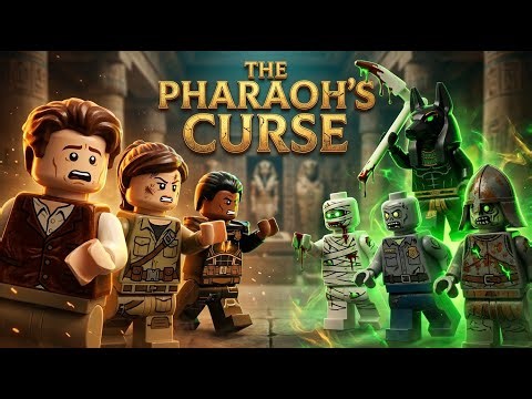 Zombie Rampage: The Pharaoh's Curse EP 17 | LEGO Zombie 3D Animation