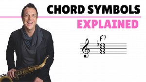 Free Online Saxophone Lesson | Chord Symbols Explained