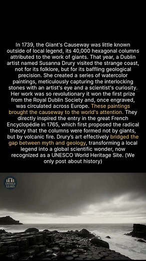 How paintings by one artist turned a local myth into a scientific wonder. #history #arthistory #discovery | Untold Leaks