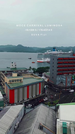 Bon Voyage! #carnivalluminosa #tourismfiji #fyp #cruiseship #fiji