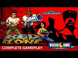 🎮 Red Zone (Mega Drive) Complete Gameplay