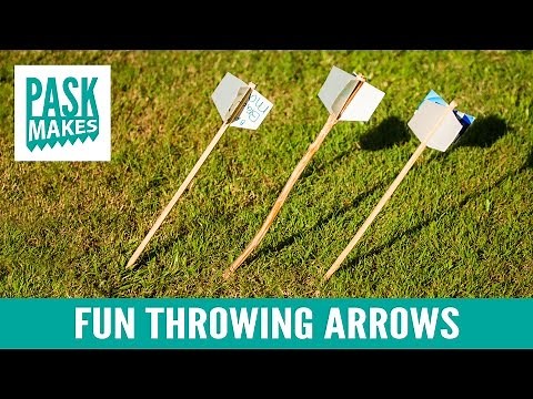 Throwing Arrows - Fun Project with the Kids