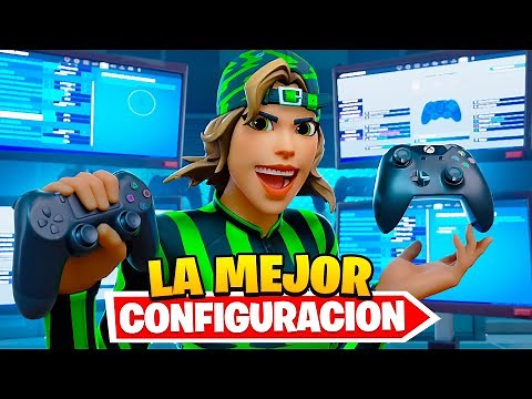 LA MEJOR SENSIBILIDAD y CONFIGURACIÓN para MANDO en FORTNITE CAPITULO 4 (PS4/XBOX/PC)