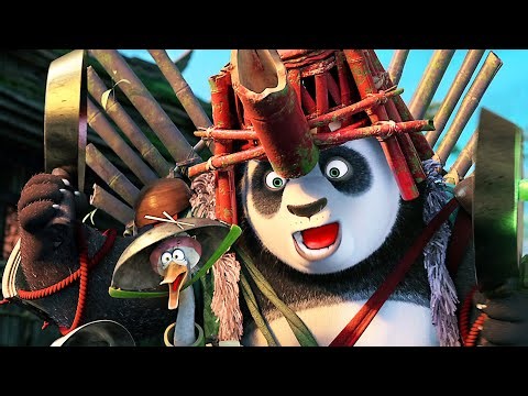 "Fight like a Panda Scene" | Kung Fu Panda 3 | CLIP 🔥 4K