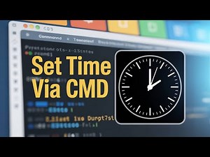 Change Your PC Time in Seconds Using CMD