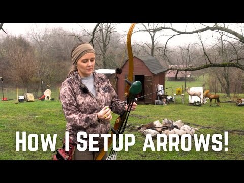 FULL Arrow Build Process for Traditional Bow!