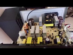 lg cm8430 sem áudio troca do capacitor 333j 1000v