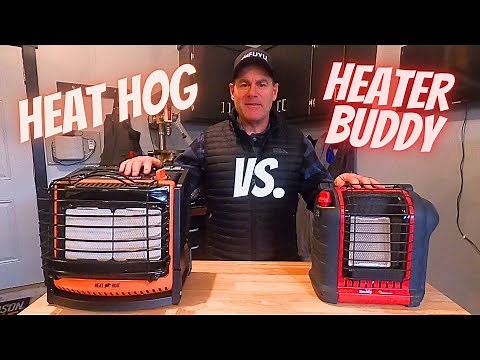 #153 Heat Hog vs Heater Buddy - Heat Hog 18,000 BTU Portable Propane Heater Review