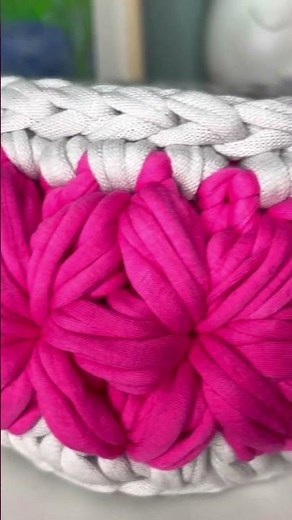 Cesto FLOR 🌺 en TRAPILLO/ Tutorial Completo Base y Cuarpo