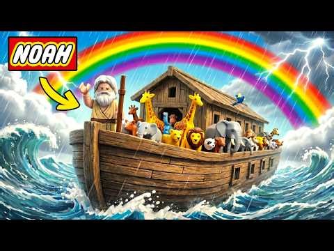 Noah's Ark recreated in LEGO | Bible Stories