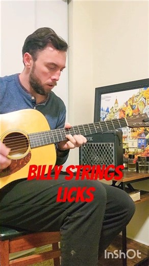 billy strings guitar licks are insanity 😳 #billystrings #guitar
