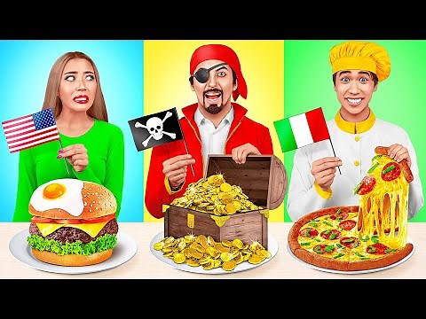 Me vs Grandma Cooking Challenge | Food from Different Countries by Multi DO Challenge