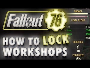 Fallout 76 Tips & Tricks: How to Lock Workshop Collectors to Protect Your Resources!