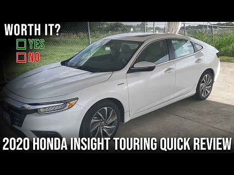2021 Insight Touring Quick Review and Test Drive