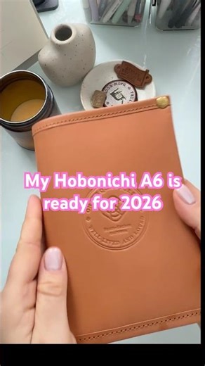A6 Hobonichi: 2026 Monthly Setup Reveal