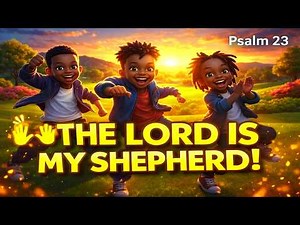 ❤️ JESUS Love | ONLY Faith-Filled Kids Will Sing Psalm 23 Like This! Kids Afrobeat Christian Worship
