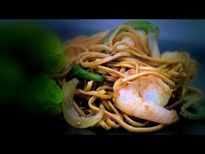Prawn Chow Mein Stir Fry Recipe (Chinese Style Cooking Recipe)