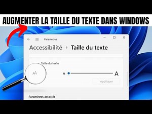 Comment Augmenter la Taille du Texte dans Windows 10/11 (2025) | Tutoriel Facile