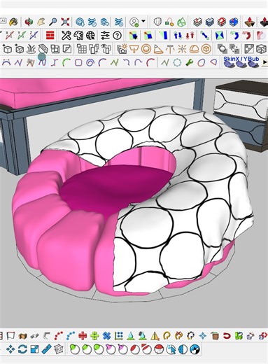 6.2K views · 70 reactions | Sketchup quick tips / drapping cloth plugin used cloth work comment for plugin #architecture #architect #interiordesign #plugin #sketchup3d #tutorial #learning #3d #sketchuppro #furniture #sketchup | Vray sketchup guru | Facebook