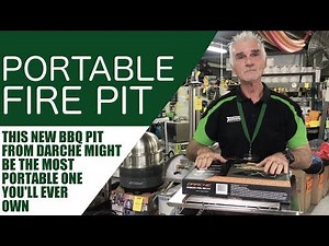 Darche Stainless Steel Portable 450 BBQ Firepit - Setup & Review