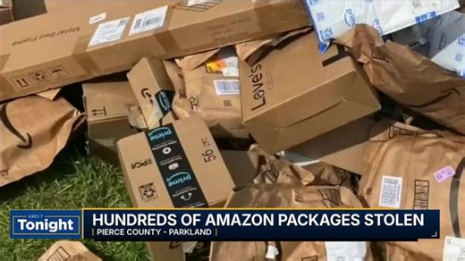 Amazon packages stolen