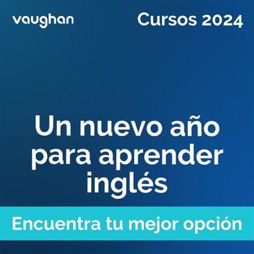  ¡Vaughan lo hace de nuevo en el 2024!  Descubre nuestros emocionantes cursos de inglés con promos especiales que no querrás perderte. ¡Inscríbete ahora y lleva tu inglés al siguiente nivel!  #aprendeingles #Vaughan2024 #InglesConEstilo https://eu1.hubs.ly/H0708dT0 | Grupo Vaughan | Facebook